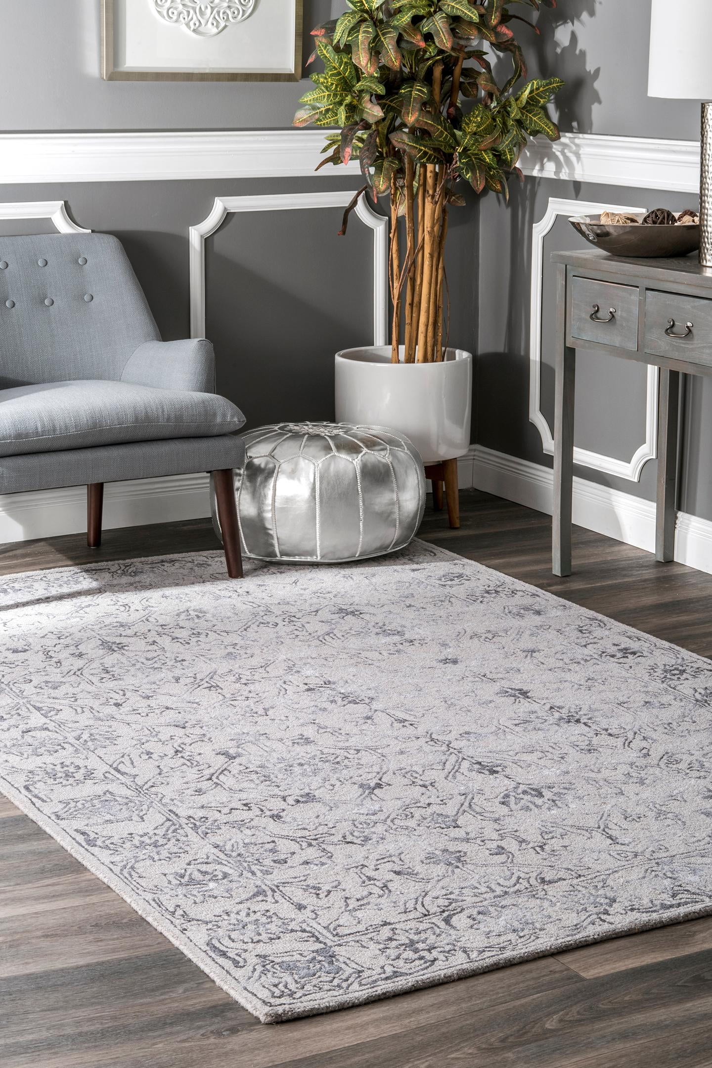 nuLOOM Astrid Floral Area Rug or Runner