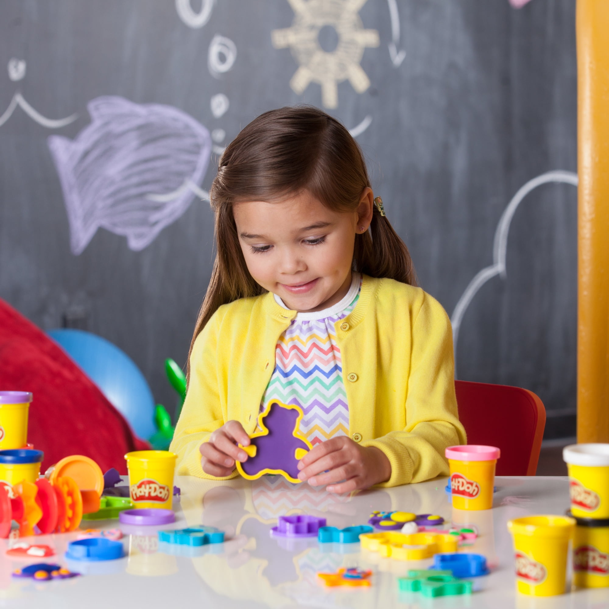 Play Dough, Stamps, and Tools