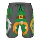 thumbnail image 3 of Balery Spring St Patrick’S Day Irish Gnomes Traje de Baño Estilo Hawaiano para Hombre, Shorts de Secado Rápido con Bolsillos-Small, 3 of 6