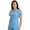 Ciel Blue, variant on Grey's Anatomy Signature 2130 Women's Mock Wrap Scrub Top White 5XL