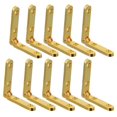 thumbnail image 1 of 10pcs 90 Degree Hinges Wooden Box Gift Wine Jewelry Box Chest Case Hinge, 1 of 2