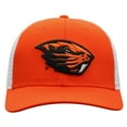 thumbnail image 3 of Men's Top of the World  Orange/White Oregon State Beavers Victory Baseline Adjustable Trucker Hat, 3 of 4