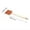Khaki, variant on RKSTN wooden swatter Stick Handle Fly Swatter Fly Swatter Leather Fly Swatter Stick Fly Swatter Household Tools
