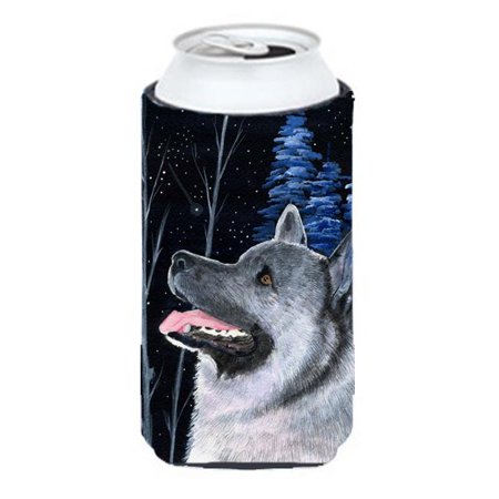 

Starry Night Norwegian Elkhound Tall Boy bottle sleeve Hugger