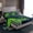 Deepblue Green, variant on jejeloiu American Rugby Ball Bed Sheets,Orange Cyan King Sheets For Boys Kids 4pcs