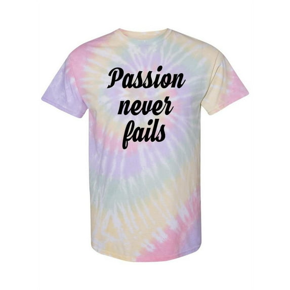 Passion Never Fails! Tie-Dye Spiral Women -Smartprints Designs, Female Medium