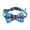 Blue, variant on LingVibe Adjustable Pet Collar with Safety Buckle, Fashion Bow Tie and Bell for Dogs Cats Rabbits, Comfortable Neck Strap for Daily Walks, Christmas and Birthday Parties,Blue,One Size
