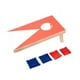thumbnail image 3 of Juego de lanzamiento de sacos de arena, sacos de madera con sacos de arena, juguete para padres e hijos, tablero de cornhole rojo, 3 of 9