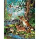 thumbnail image 3 of Cuadros Decorativos Riverside Deer Fox Pintura al óleo parcial por números DIY Canvas Wall Picture Crafts JShteea Nuevos Originales, 3 of 9