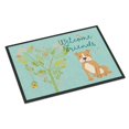 thumbnail image 1 of s Treasures Welcome Friends Brown Staffie Doormat 18hx27w Multicolor Caroline's Treasures BB7624MAT, 1 of 1