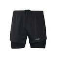 thumbnail image 4 of Lixada Men's 2-in-1 Running Shorts Quick Drying Breathable Active Training Exercise Jogging Cycling Shorts with Longer Liner, 4 of 7