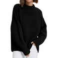 thumbnail image 3 of PRETTYGARDEN Womens Sweaters Fall Trendy Casual Crewneck Long Sleeve Cozy Knit Pullover Sweater Tops Winter Clothing, 3 of 9