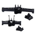 thumbnail image 4 of Carcasa de eje delantero y trasero RC para actualización de accesorios para vehículos a escala 1:18 Negro, 4 of 7