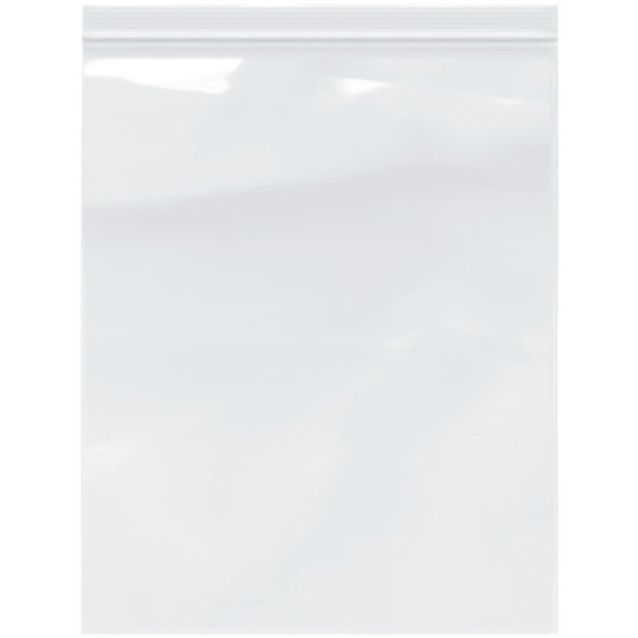 Plymor 12" x 15" (Pack of 100), 2 Mil Zipper Reclosable Plastic Bags