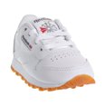 thumbnail image 2 of Reebok Classic Leather Toddler's Shoes White/Gum v69626, 2 of 6