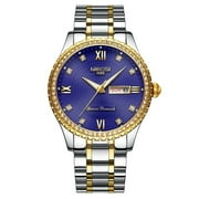 Nibosi Fashion Women's Watches Ladies Top Brand Luxury Waterproof Gold Quartz Watch Women Stainless Steel Date Watch For Women - Quartz Wristwatches