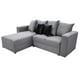 thumbnail image 3 of Sala Esquinera Modular El Bazar Store Lombar Gris Plata 220 x 160 cm, Tela Lino nacional, 3 of 5