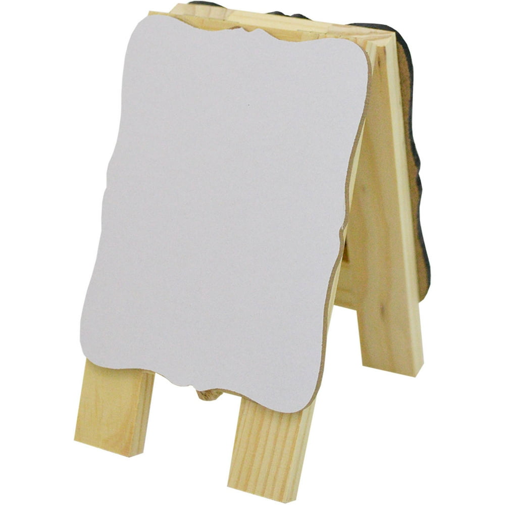 Small Chalkboard & Dry Erase Easel, 2 Piece