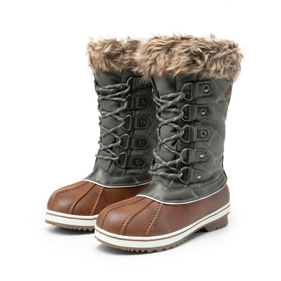 Women's Waterproof Mid-Calf Winter Outdoor Snow Boots