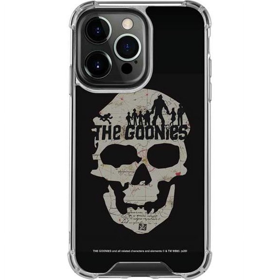 Skinit Warner Bros The Goonies (1985) The Goonies Skull Map iPhone 14 Pro Clear Case