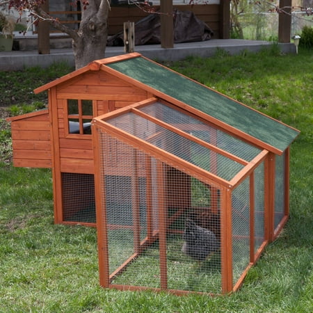 Boomer George Deluxe Chicken Coop With Exercise Pen