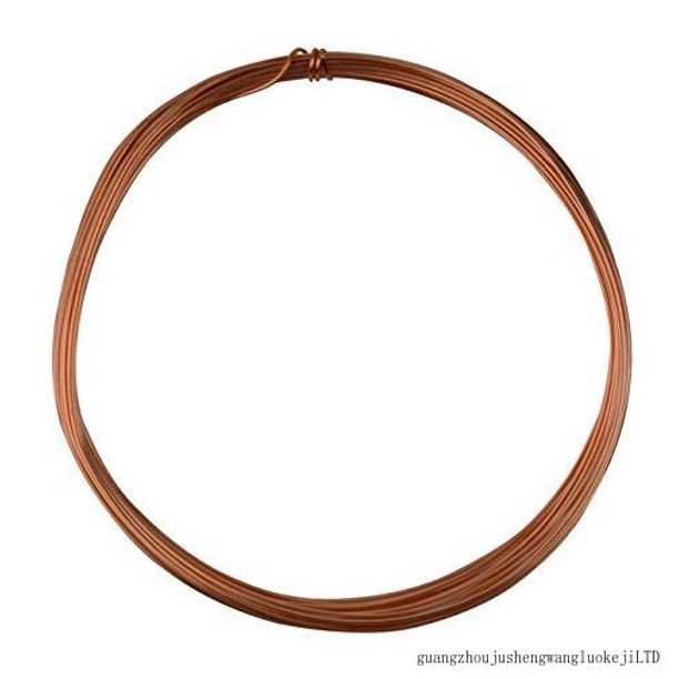 25' Round Dead Soft Copper Wire 21 Gauge Jewelry Making Craft Wire