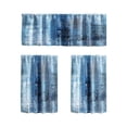 thumbnail image 2 of Three Piece Kitchen Curtain Set, Light Filtering Cafe Curtains With Valance For Basement Bathroom Small Windows Farmhouse Home Decoration And Privacy, 2 of 7