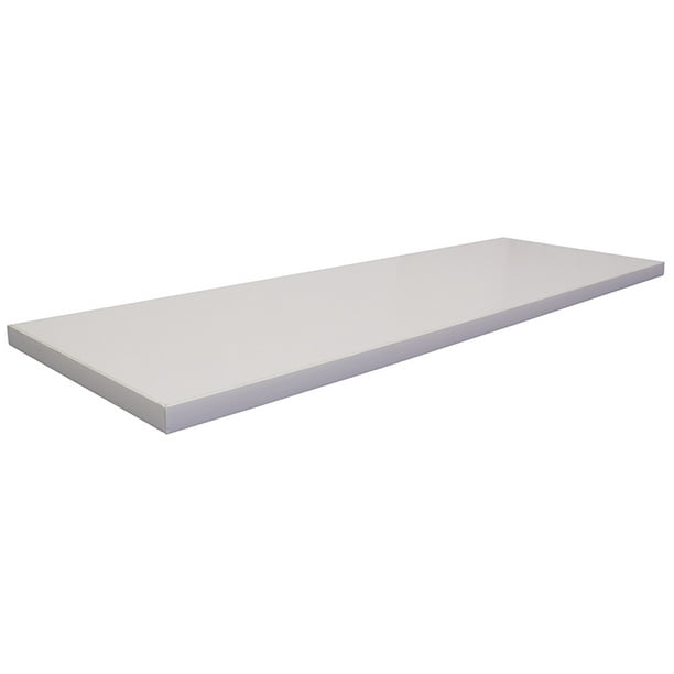 12 x 36 Laminate Shelving White 5/8