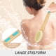 thumbnail image 5 of Cepillo de espalda, cepillo de baño, cepillo de ducha con mango largo, cepillo corporal, cepillo exfoliante, cerdas naturales, para eliminar piel muerta, celulitis, mejorar las funciones linfáticas, 5 of 7