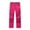 Hot Pink, variant on Ruyang Kids Fleece Lined Hiking Snow Ski Pants Boys Waterproof Winter Warm Outdoor Active Pants with Zippered and Pocket