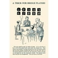 thumbnail image 3 of Retromagic 17x24 Black Modern Framed Museum Art Print Titled - A Trick for Bridge Players, 3 of 5