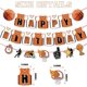 thumbnail image 2 of Basketball Birthday Party Decorations Supplies, Basketball Theme Happy Birthday Banner, Cake Topper and Cupcake Toppers Birthday, 2 of 3