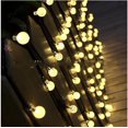 thumbnail image 2 of Luces de hadas solares, 50 luces de hadas LED, bolas de cristal Sin marca ninguno, 2 of 3