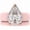 Pink and Rose Gold, variant on Pear Cut CZ Silicone Ring Set for Women, Stackable 2-Ring Set, 8×12 mm Pear Cut CZ, Patent-Pending Design - GlowStone Collection