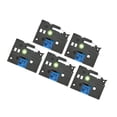 thumbnail image 1 of Label Maker Tape, Colorfast Waterproof Label Maker Ribbon Anti Dirt  For Label Printing, 1 of 8