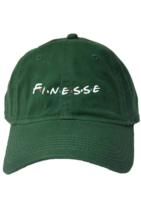 Adult Finesse Embroidered Deluxe Dad Hat