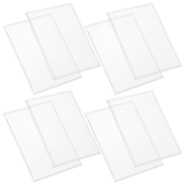 Greenadscape Clear Card Sleeves Card Sleeve Transparent 10pcs - Walmart.com