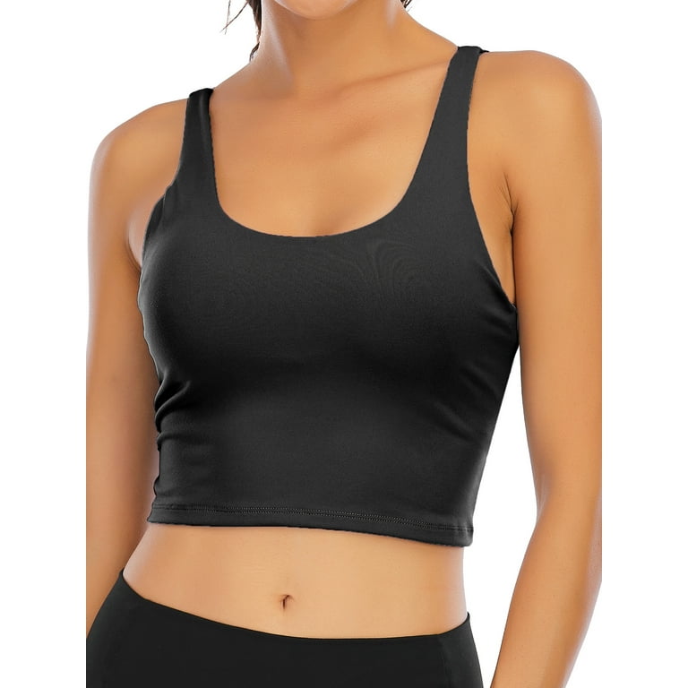 Shirts with built cheap in sports bra