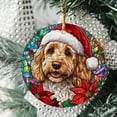 thumbnail image 2 of Poodle Christmas Ornaments, Poodle Ornament, Poodle Christmas Décor, Poodle Xmas Decorations 8yRT5b, 2 of 5