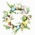 thumbnail image 1 of Guirnalda De Huevos De Pascua De Hadas Anillo De Flores De Corona De Ratán Festivo Para La Boda De Halloween De Acción De Gracias Speravity HA015491-00, 1 of 6
