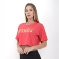 thumbnail image 3 of Playera Dama Oversize K-Swiss CROP-04 Color Coral, 3 of 4