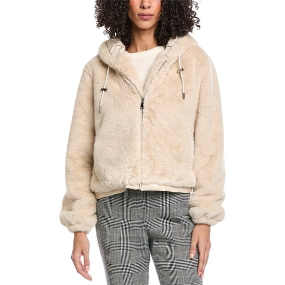 La Fiorentina womens Cropped Jacket, l, White