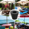 thumbnail image 3 of ShenMo Patio Umbrella Cone Umbrella Wedge Plug for Patio Table Hole Opening 2-2.5 Inch (Black)2pack, 3 of 7