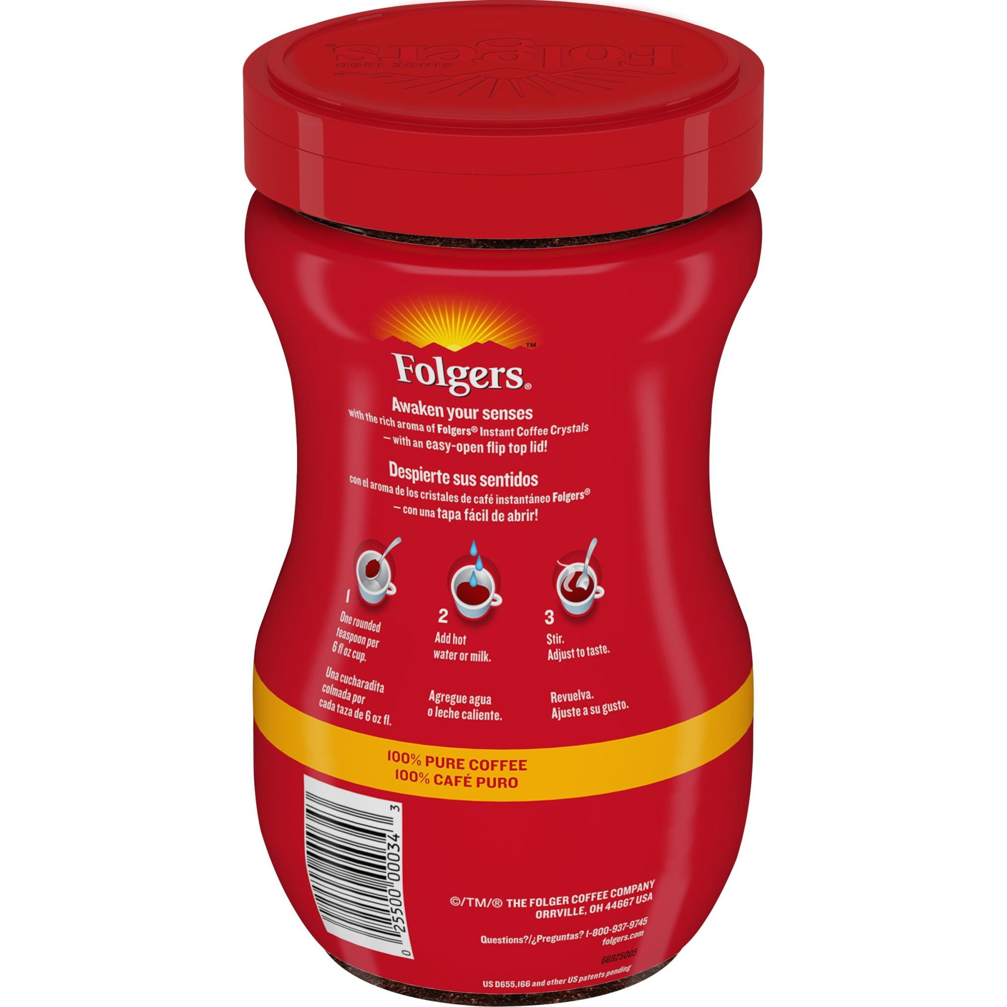 Folgers cheap instant coffee