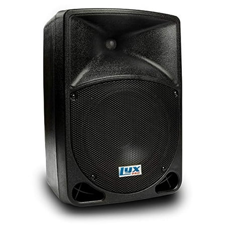 LyxPro SABT-8 Battery Powered PA System Rechargeable Portable Speaker for Live and Playback Applications Built in MP3 Player Bluetooth, SD Card, USB and Mic/Line & RCA Auxiliary