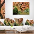 thumbnail image 4 of Designart Old Japanese Maple Tree - Landscape Photography Throw Pillow - 18x18, 4 of 5