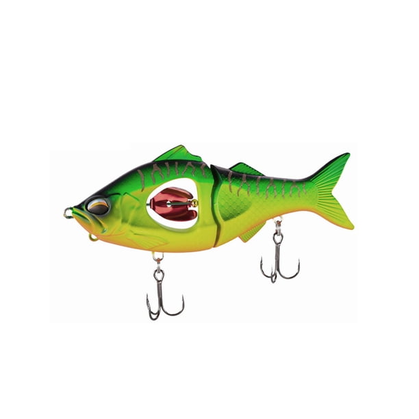 Greeniant Señuelo de pesca cebo biónico profesional ligero Artificial Crankbait impermeable resistente al desgaste cebos de peces para río océanos Pescar tipo 4 83 mm (10 g) Greeniant OD029048-04