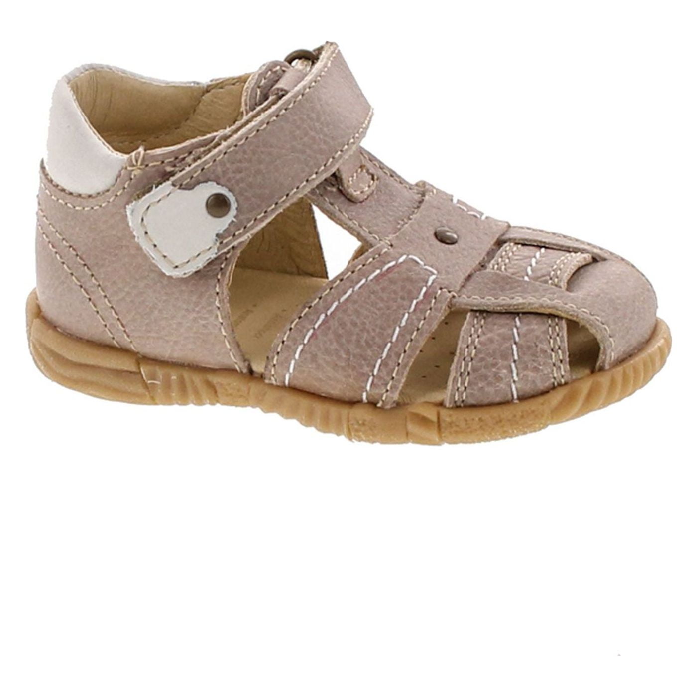 infant closed toe sandals