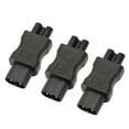 thumbnail image 1 of Adaptador de corriente ANGGREK macho C8 a hembra C5 10A 250V 3 uds, 1 of 8