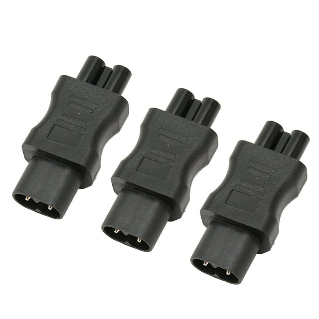 Adaptador de corriente ANGGREK macho C8 a hembra C5 10A 250V 3 uds